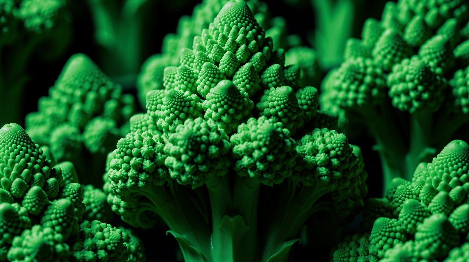 Frisches Gemüse in Makroaufnahme